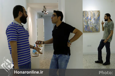 نمایشگاه نقاشی پگاه صمیمی در گالری نگاه