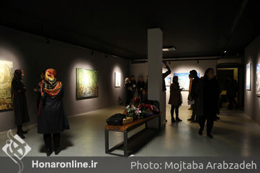 نمایشگاه نقاشی مژده توحیدی در گالری آ