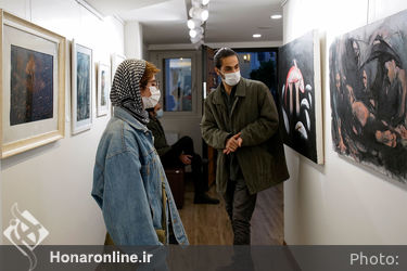 نمایشگاه گروهی نقاشی در گالری بهارک