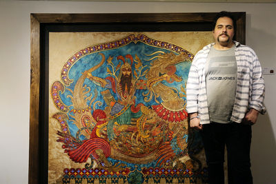 کرونا جان یک نقاش جوان را گرفت / مروری بر آخرین نمایشگاه سعید خضایی
