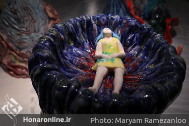 نمایشگاه سرامیک درسا اسدی در گالری طراحان آزاد