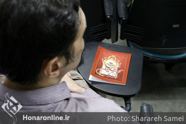 رونمایی و نمایشنامه خوانی بخشی از کتاب "دُرج مشکین" در گالری ثالث
