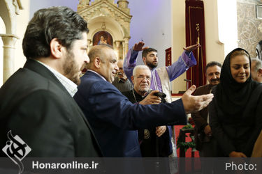 مراسم تجلی دوستی و الفت مسلمانان و مسیحیان 