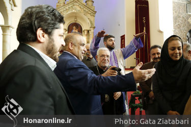 مراسم تجلی دوستی و الفت مسلمانان و مسیحیان 