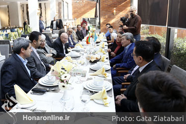 دیدار گروه موسیقی "ساری آقا" با معاون امور هنری و بازدید از ارکستر ملی و تالار وحدت