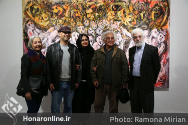 نمایش نقاشی‌های محمد فاسونکی در گالری هور
