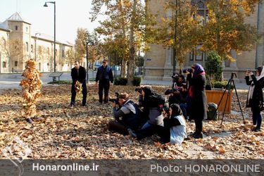 جشنواره "پائیز - برگ" در میدان مشق باغ ملی تهران 