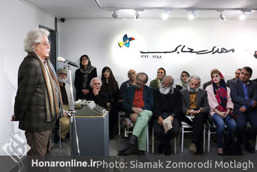 بزرگداشت مهدی سحابی در گالری مژده