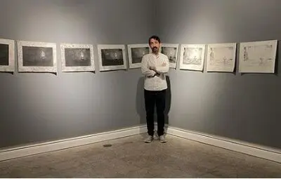 جهانبخش‌ امیربیگی از نمایشگاه «بیخ چراغ» در گالری شریف می‌گوید | زندگی تا مرگ