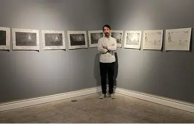 جهانبخش‌ امیربیگی از نمایشگاه «بیخ چراغ» در گالری شریف می‌گوید | زندگی تا مرگ