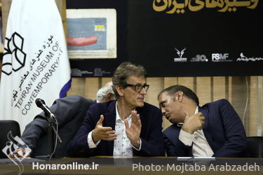 نشست خبری پرویز تناولی و شیرهای ایران در موزه هنرهای ایران