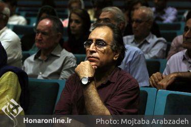 بزرگداشت هوشنگ آزادی ور در تالار استاد شهناز خانه ی هنرمندان