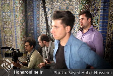 پشت صحنه ضبط کلیپ نوروزی ارکستر سازهای ملی ایران