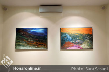 افتتاحیه نمایشگاه نقاشی علیرضا معصومی در گالری اثر