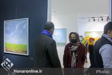 نمایشگاه نقاشی انفرادی سعید امدادیان با عنوان "رنگ و طبیعت" در گالری نگاه