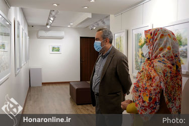 نمایشگاه نقاشی‌های نرگس عباسی در نگارخانه بهارک