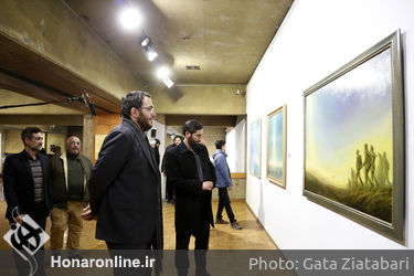 فتتاحیه نمایشگاه نقاشی و مجسمه‌های عبدالحمید قدیریان در فرهنگسرای نیاوران