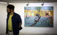 نمایشگاه نقاشی طلوع ناصری در گالری زیرزمین دستان