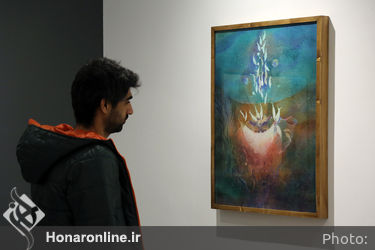 افتتاحیه نمایشگاه نقاشی های حسن مرشد در گالری هپتا