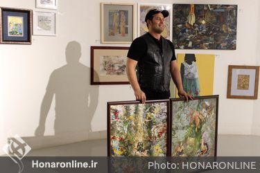 دومین بازار آثار هنری در خانه هنرمندان