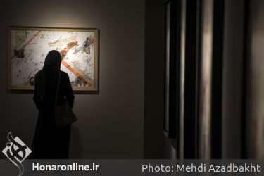 نمایشگاه آثار فریدون آو در گالری وی