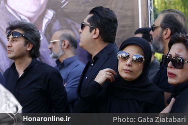 مراسم تشییع زنده‌یاد ناصر فرهودی در تالار وحدت