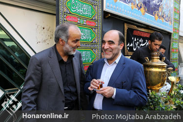 مراسم گرامى‌داشت هفتمین شب شهادت امام حسین (ع) در موسسه توسعه هنرهای معاصر3