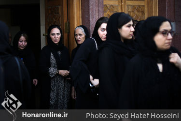 مراسم ختم لیلی پارسایی در مسجد جامع شهرک غرب