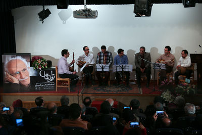 مراسم زادروز غلامحسین امیرخانی در موزه هنرهای دینی امام علی(ع)