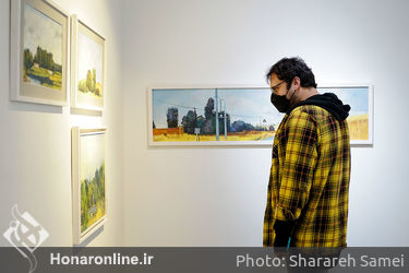 نمایشگاه نقاشی‌های بیوک ملکی در گالری گویه 