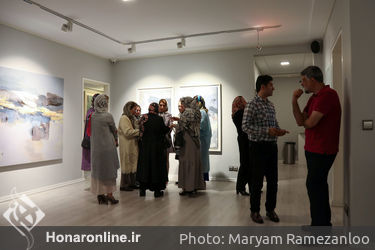 نمایشگاه نقاشی ژیلا کامیاب در گالری ساربان
