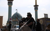 مراسم عزاداری ظهر تاسوعا در امامزاده صالح