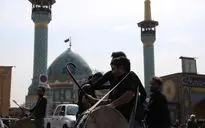 مراسم عزاداری ظهر تاسوعا در امامزاده صالح