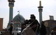 مراسم عزاداری ظهر تاسوعا در امامزاده صالح