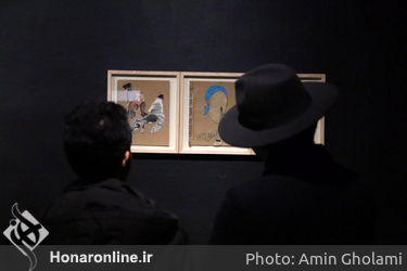 نمایشگاه نقاشی مجتبی امینی در گالری محسن
