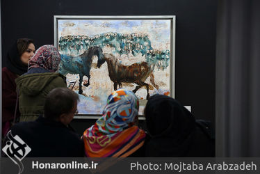 نمایشگاه گروهی نقاشی "صورت دیدار" در گالری ثالث