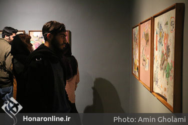 نمایشگاه نقاشی سید محمد مساوات در گالری محسن