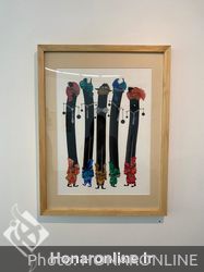 نمایشگاه انفرادی حبیب مرادی در گالری اُ