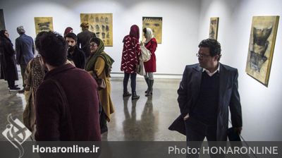 نمایشگاه آثار رضی رضوی در گالری ثالث