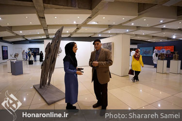 نمایشگاه "رویکردها و گرایش ها در هنر معاصر ایران" در گالری پردیس ملت