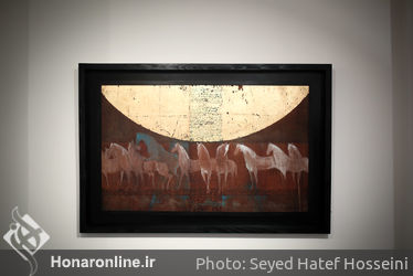نمایشگاه آثار رضا امیر یاراحمدی در گالری ماه