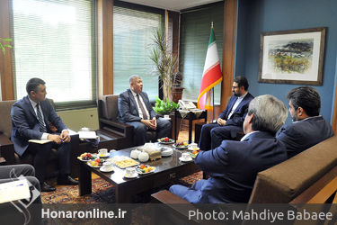 دیدار سیدمجتبی حسینی با سفیر ازبکستان در ایران