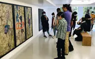 نمایشگاه آثار نیلوفر بهشتی نسب در گالری والی