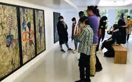 نمایشگاه آثار نیلوفر بهشتی نسب در گالری والی