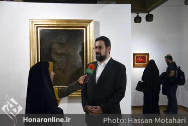 نمایشگاه نقاشی‌های حسن روالامین در گالری فرهنگسرای نیاوران