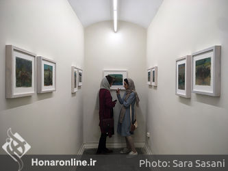 نمایشگاه نقاشی نجمه کزازی در گالری این جا