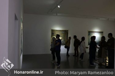 نمایشگاه نقاشی بیژن اخگر در گالری اعتماد نگارستان