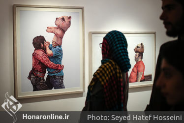 نمایشگاه نقاشی کیان وطن در گالری هما