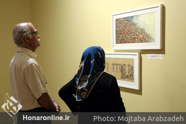 نمایشگاه مهمانی هنر در خانه هنرمندان ایران