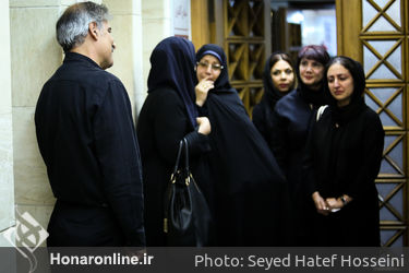 مراسم ختم لیلی پارسایی در مسجد جامع شهرک غرب